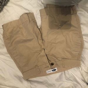 Khaki shorts size 0 but fit up to a 2